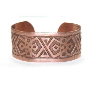 Genuine Copper Cuff Bracelet